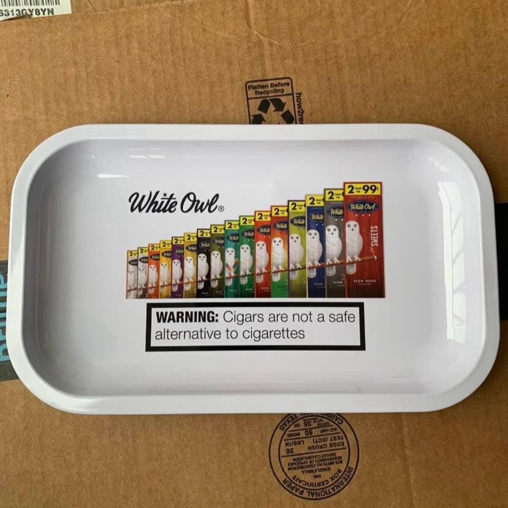 White Owl Rolling tray